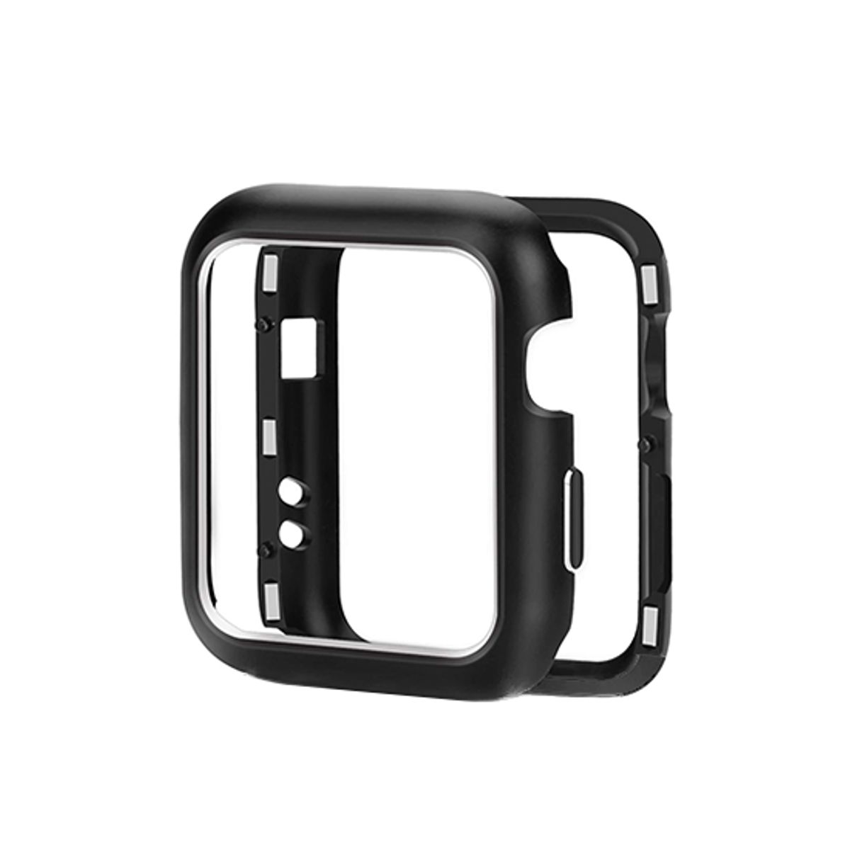 Apple Watch (38/40/42/44mm) - 316L Magnetisk Cover - Sort