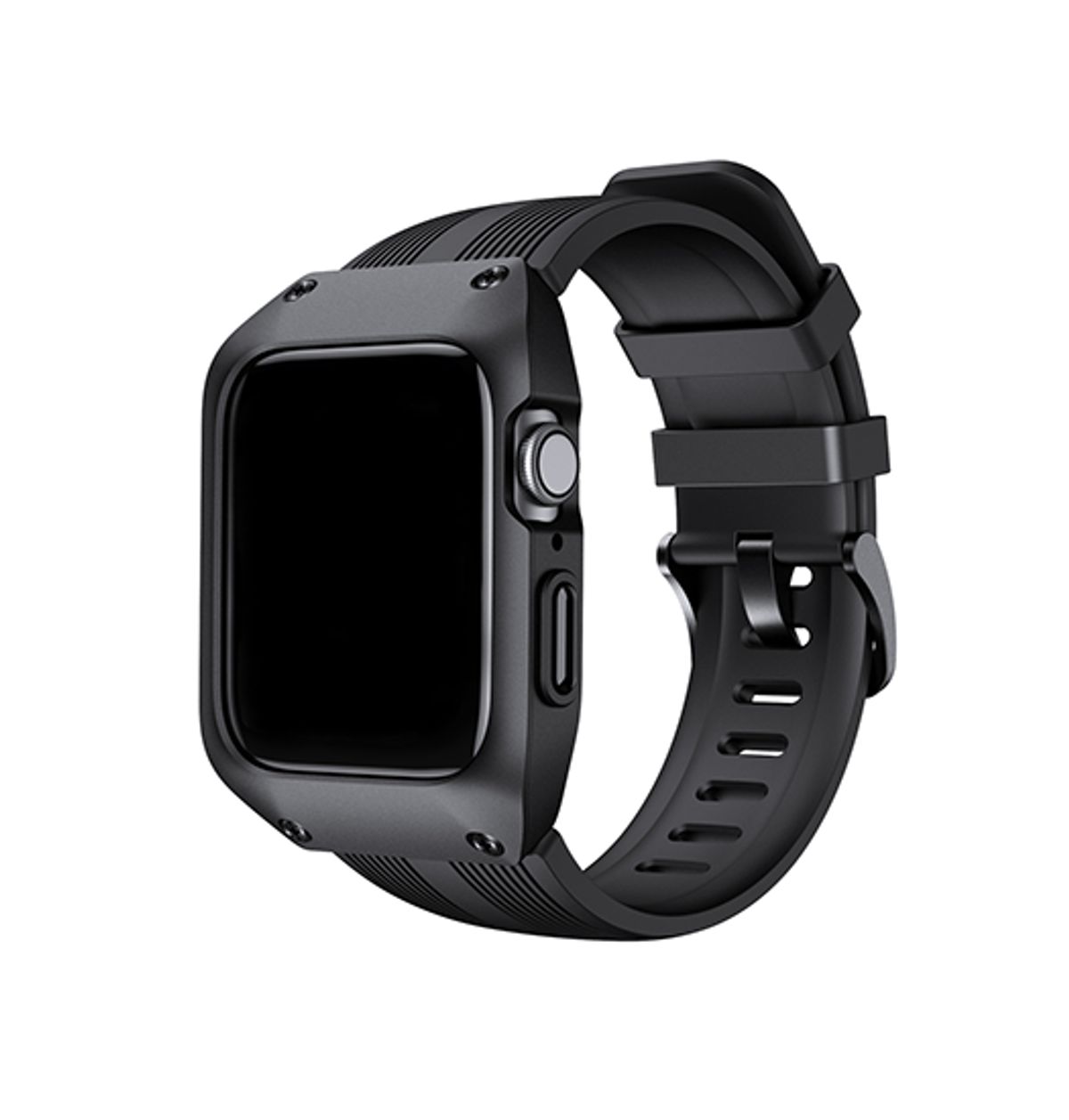 Apple Watch (38/40/42/44mm) - Hemmit&trade; H4 Håndværker Rem - Sort