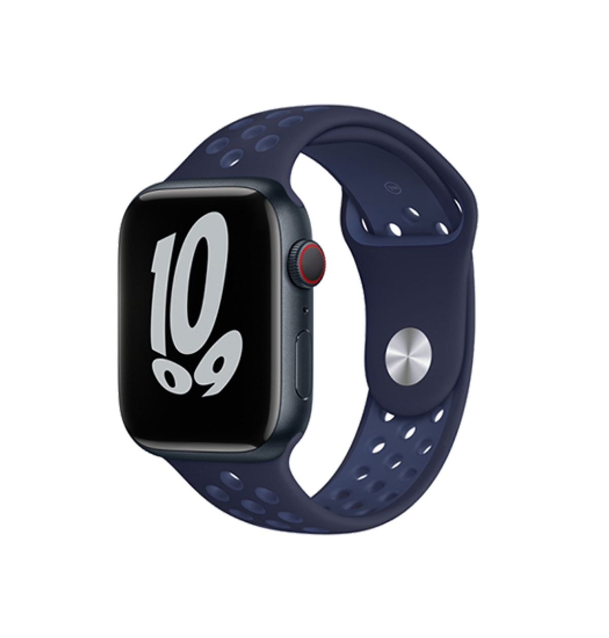 Apple Watch (38/40/SE/41/42mm) - 4Run&trade; Silikone Løbe Sportsrem - Navy