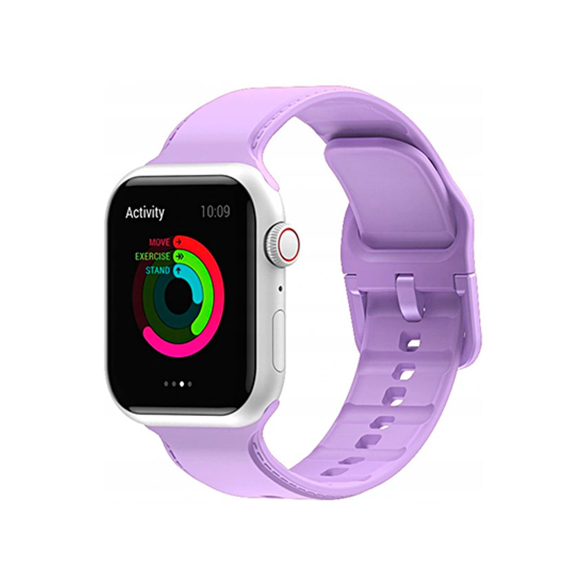 Apple Watch (38/40/SE/41/42mm) - CANDY&trade; Silikone Sportsrem - Lilla