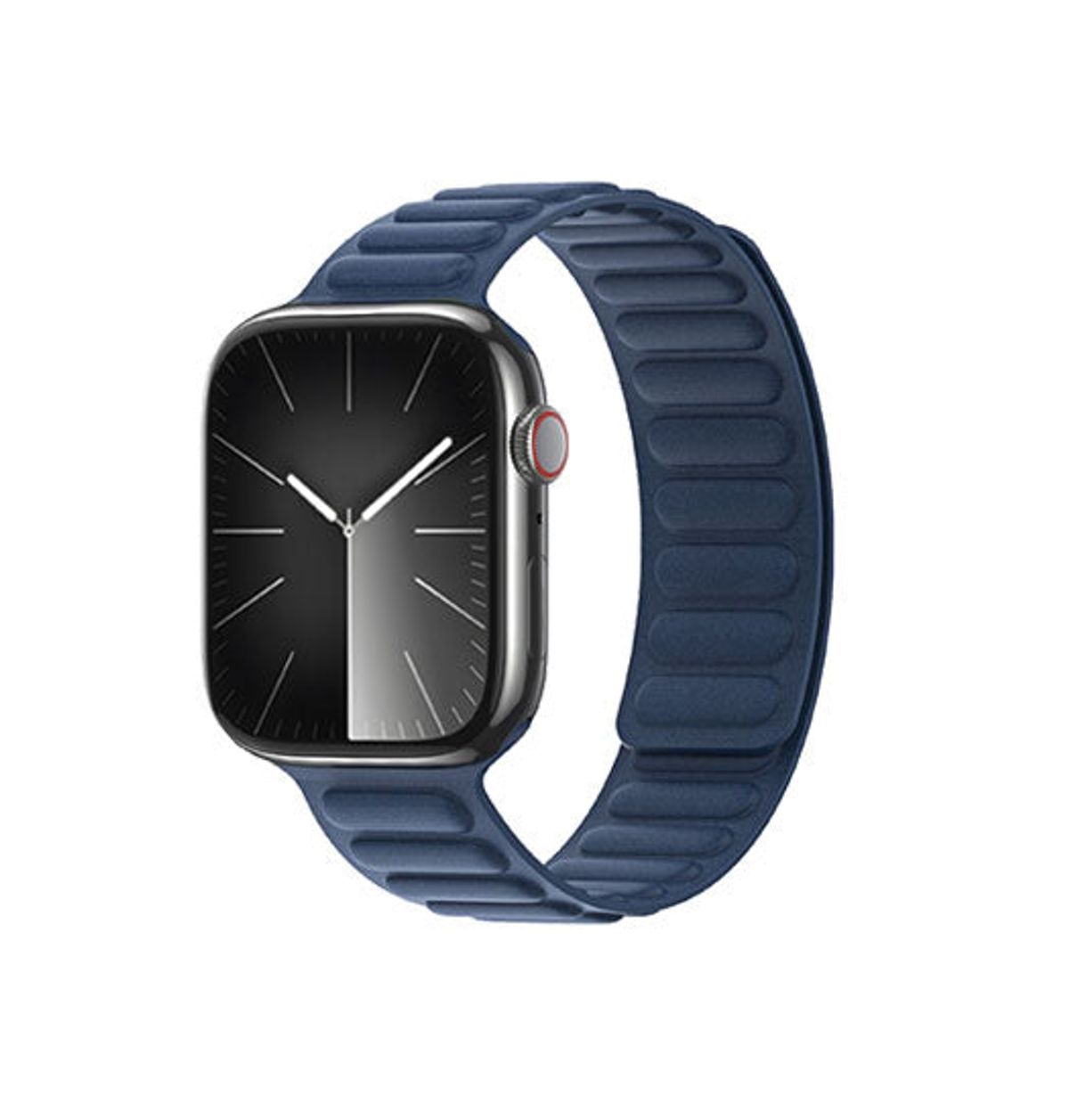 Apple Watch (38/40/SE/41/42mm) - DUX DUCIS® Twill Magnetisk Rem - Blue