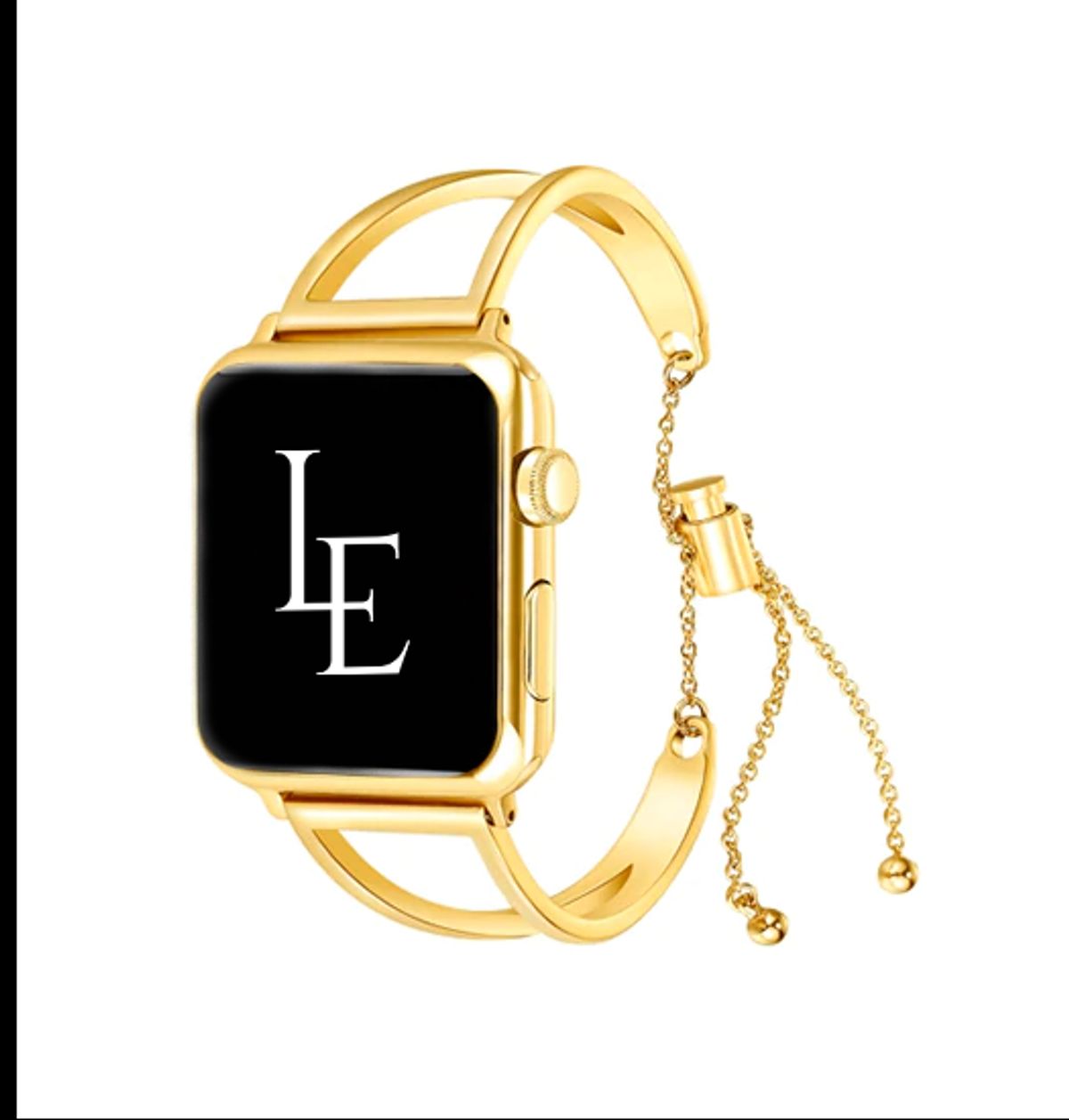 Apple Watch (38/40/SE/41/42mm) - L'Empiri&trade; Dame Stål Rem - Guld