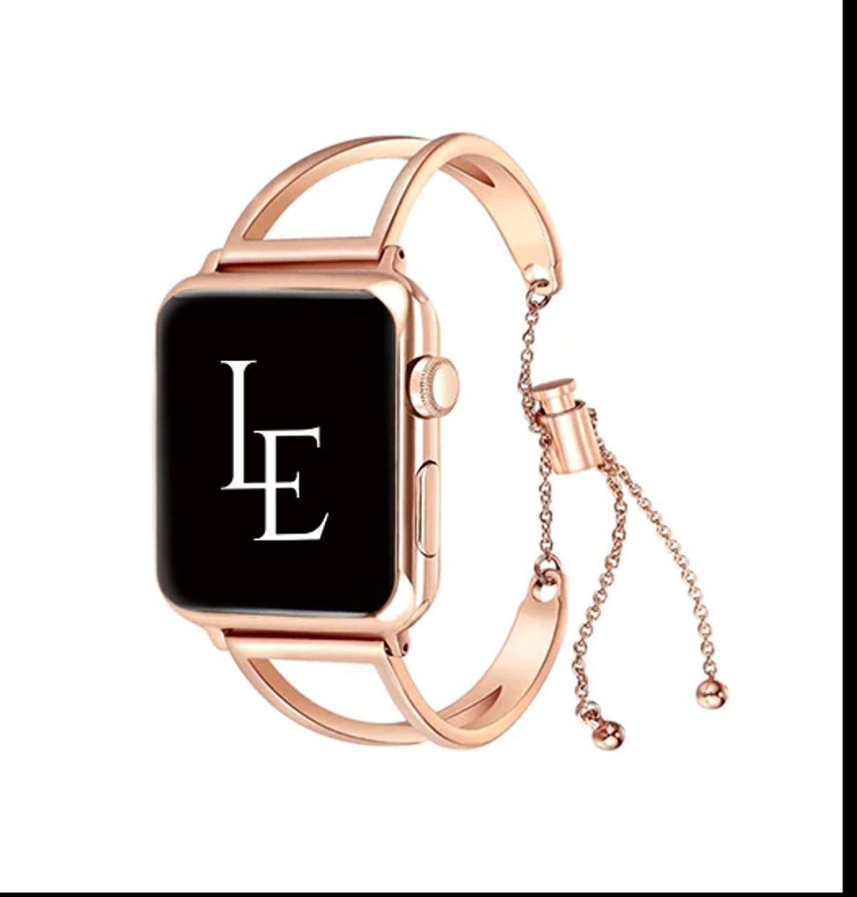 Apple Watch (38/40/SE/41/42mm) - L'Empiri&trade; Dame Stål Rem - Roseguld