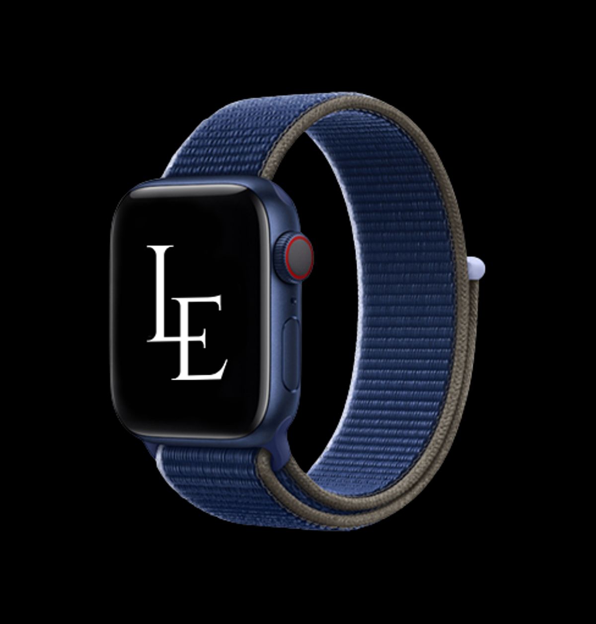 Apple Watch (38/40/SE/41/42mm) - L'Empiri&trade; Sport+ Nylon Velcro Rem - Navy