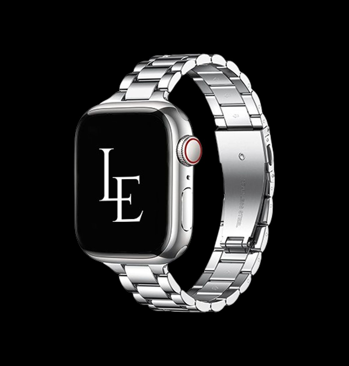 Apple Watch (38/40/SE/41/42mm) - L'Empiri&trade; Thin Stål Urlænke - Sølv