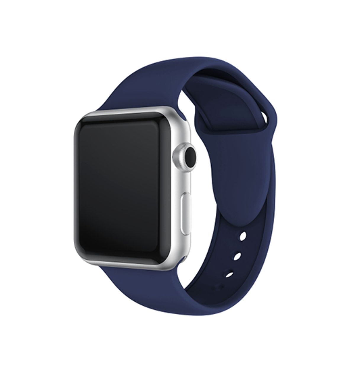 Apple Watch (38/40/SE/41/42mm) - PRO+ Silikone Sportsrem - Navy blå