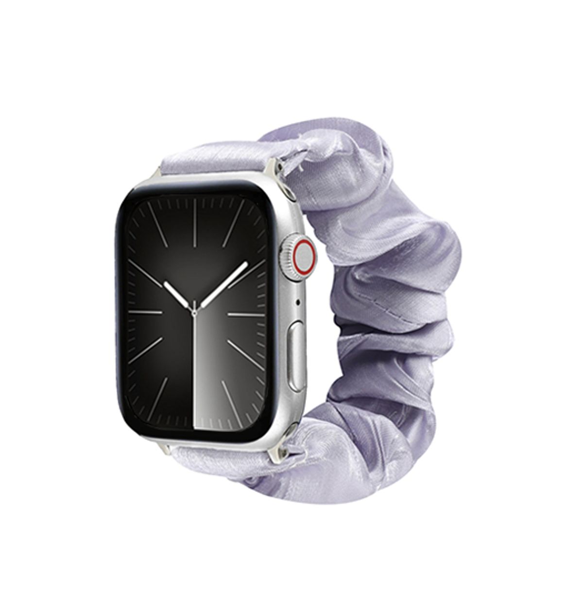 Apple Watch (38/40/SE/41/42mm) - Scrunchie Velour Dame Armbånd - Lavendel