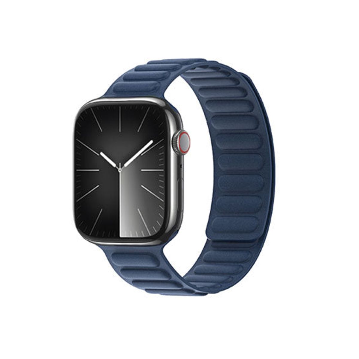 Apple Watch (42/44/SE/45/46/49mm) - DUX DUCIS® Twill Magnetisk Rem - Blue