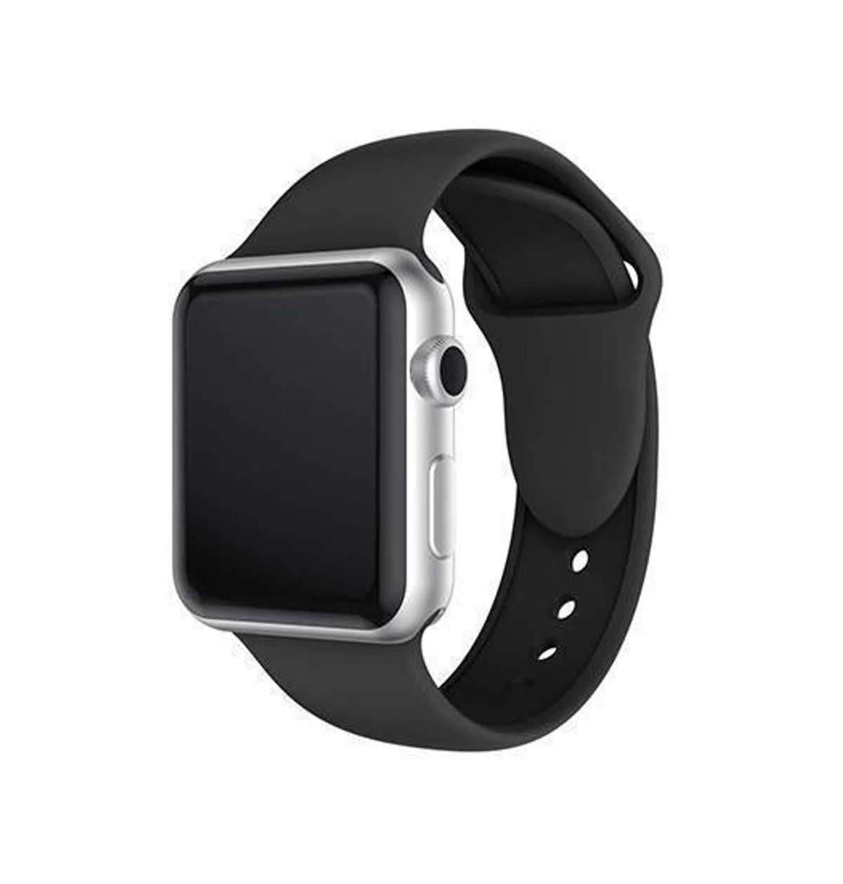 Apple Watch 42-44mm - PRO+ Silikone Sportsrem - Sort