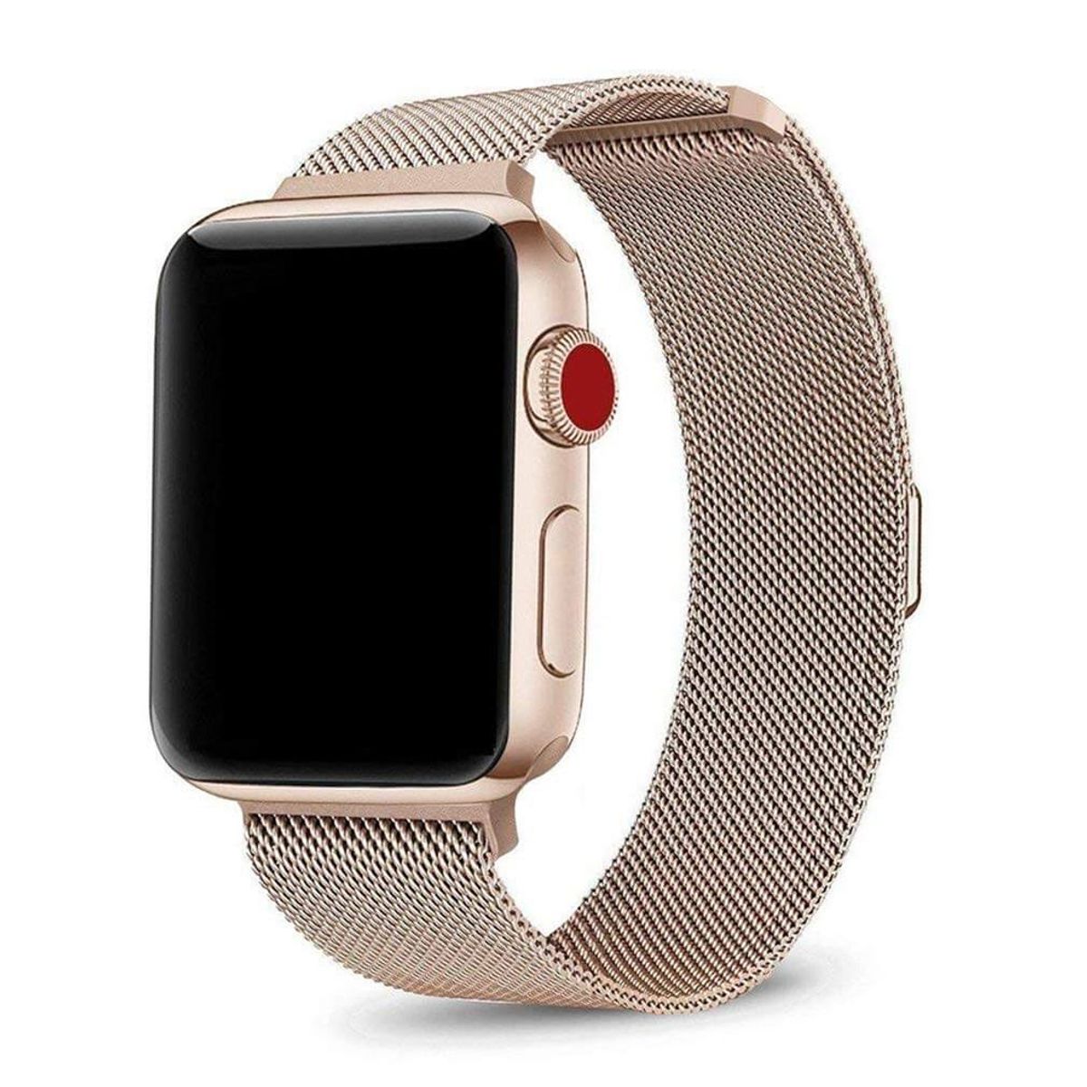 Apple Watch Mesh Rem i Rustfri Stål Guld (42/44 mm) - iHero