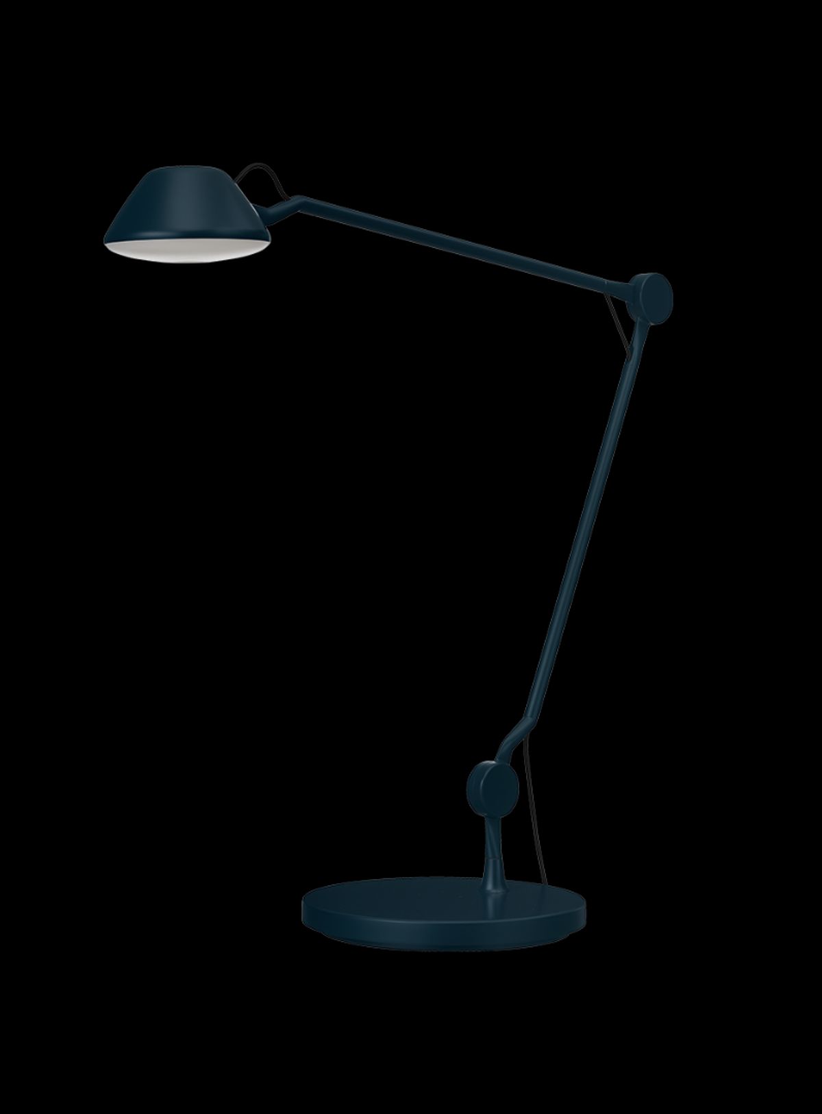 AQ01 bordlampe, blå