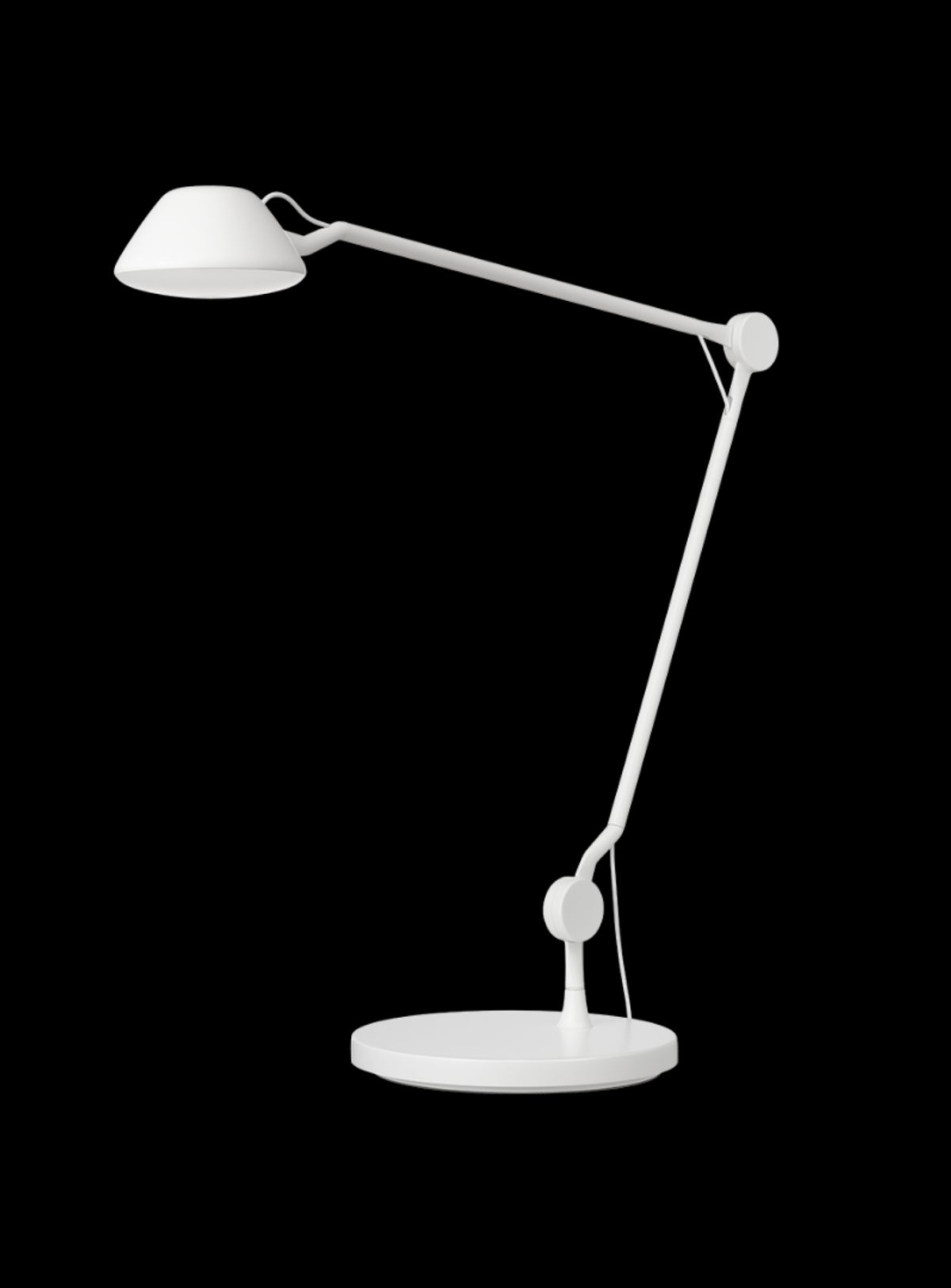 AQ01 bordlampe, hvid