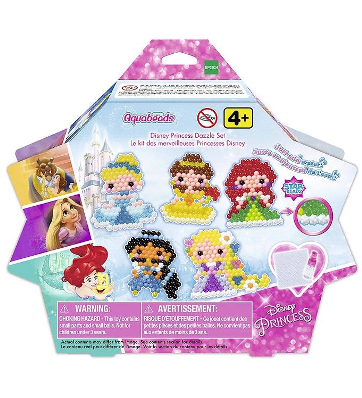 Aquabeads Perlesæt - 600+ stk. - Disney Princess Dazzle Set