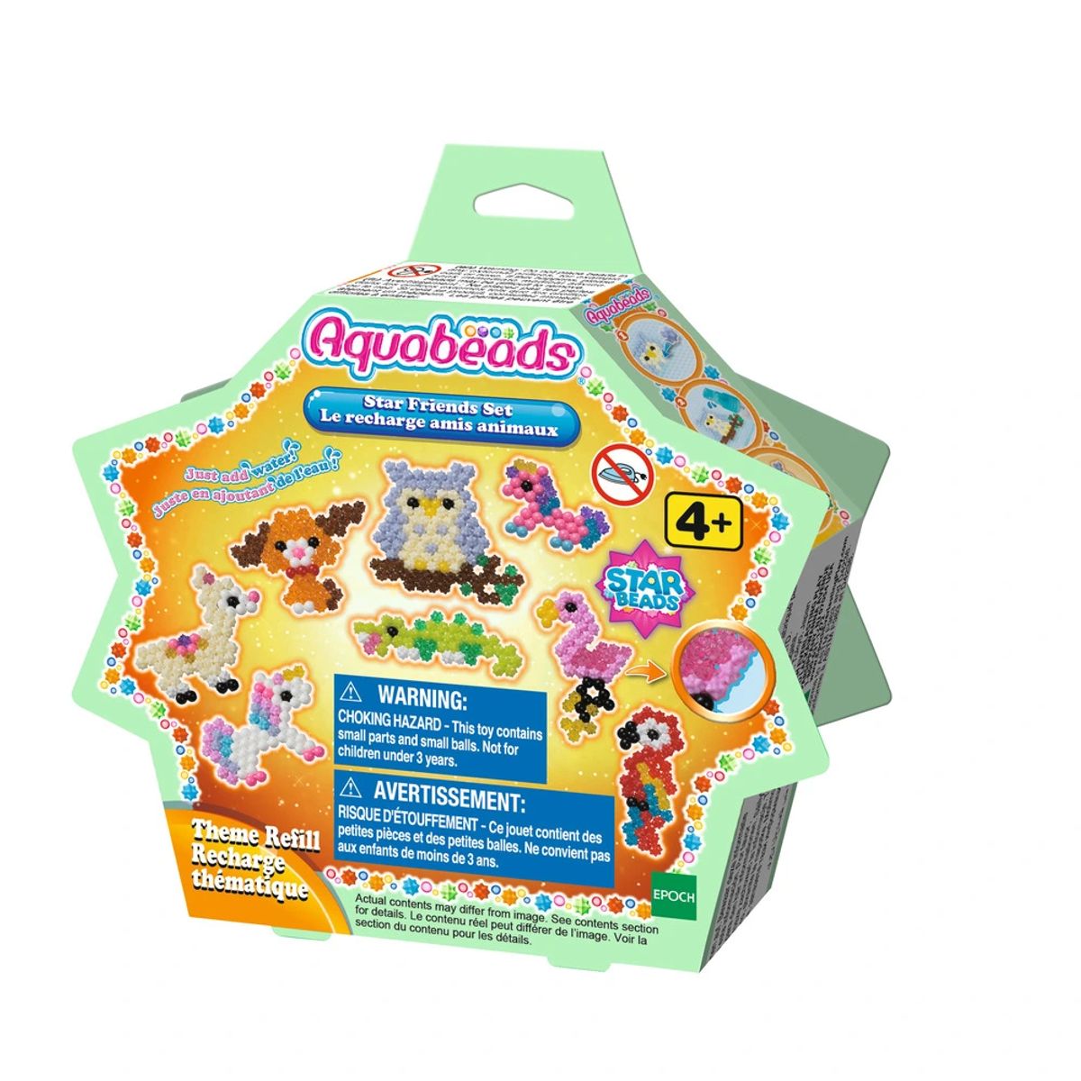 Aquabeads Star Beads Fuzzy Buddies Set