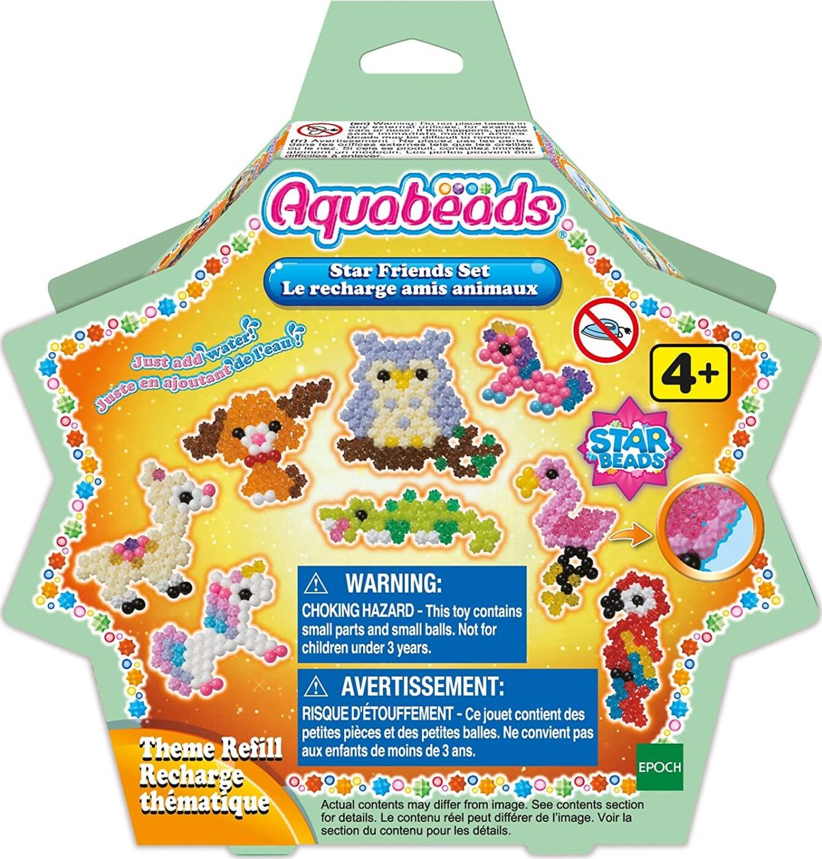 Aquabeads Starbeads - Star Friends Set - Refill