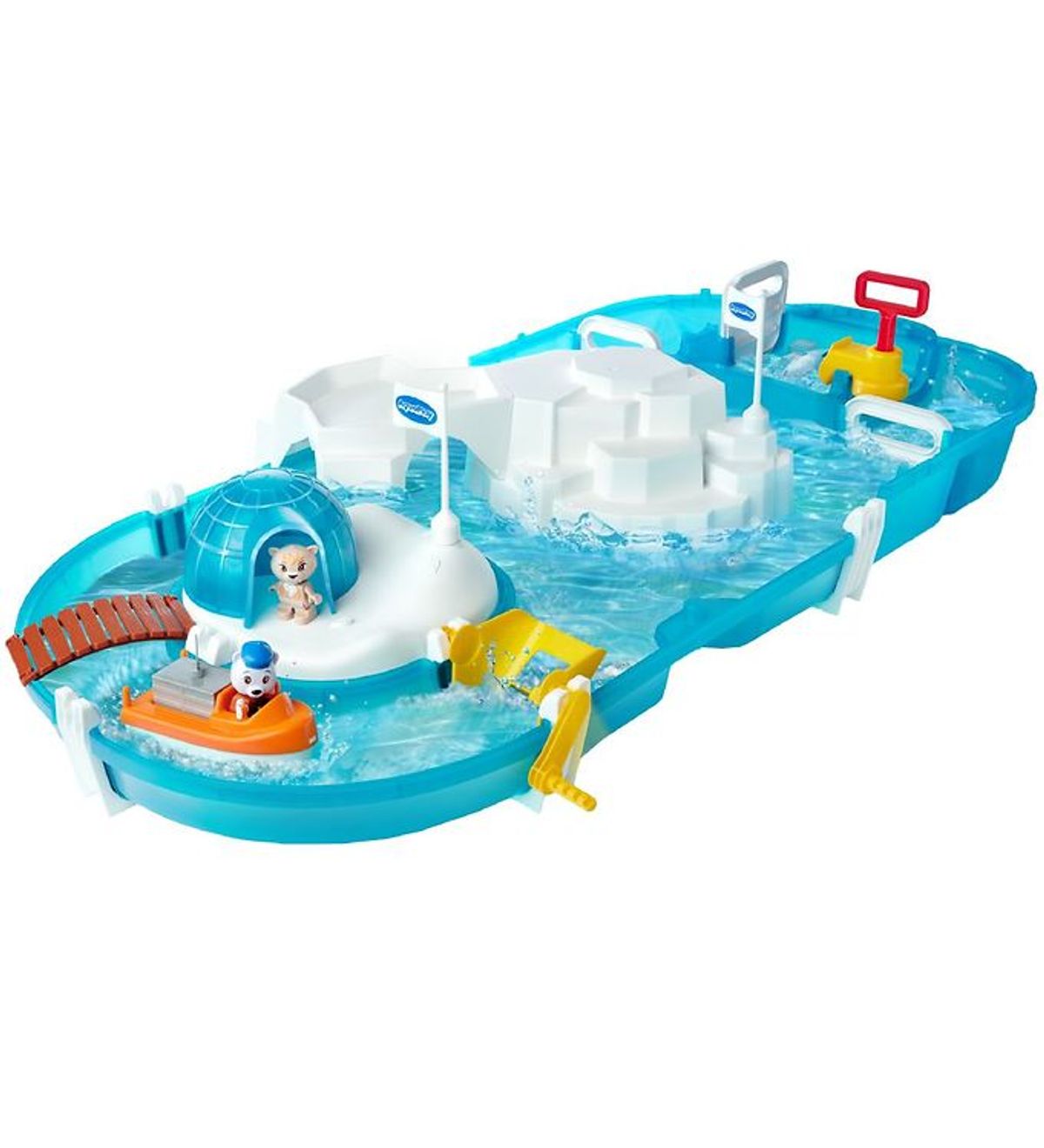 AquaPlay Vandbane - 48 Dele - 104x52 cm - Polar