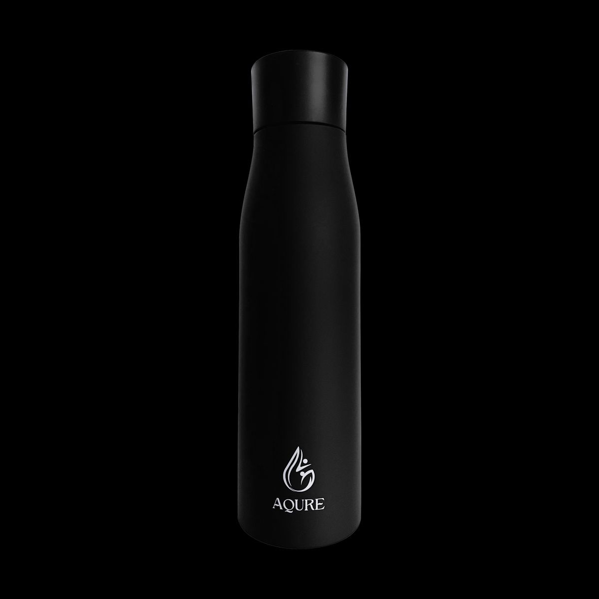 AquaPure selvrensende vandflaske - 50 % i BLACK NOVEMBER - Sort / 750 ml