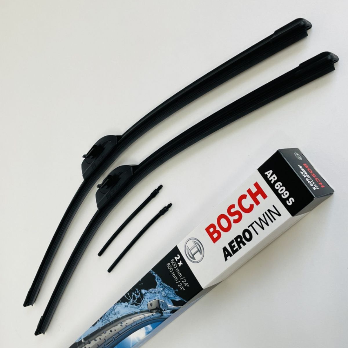 AR609S Bosch Aerotwin Viskerblade / Fladblade sæt 600+600mm