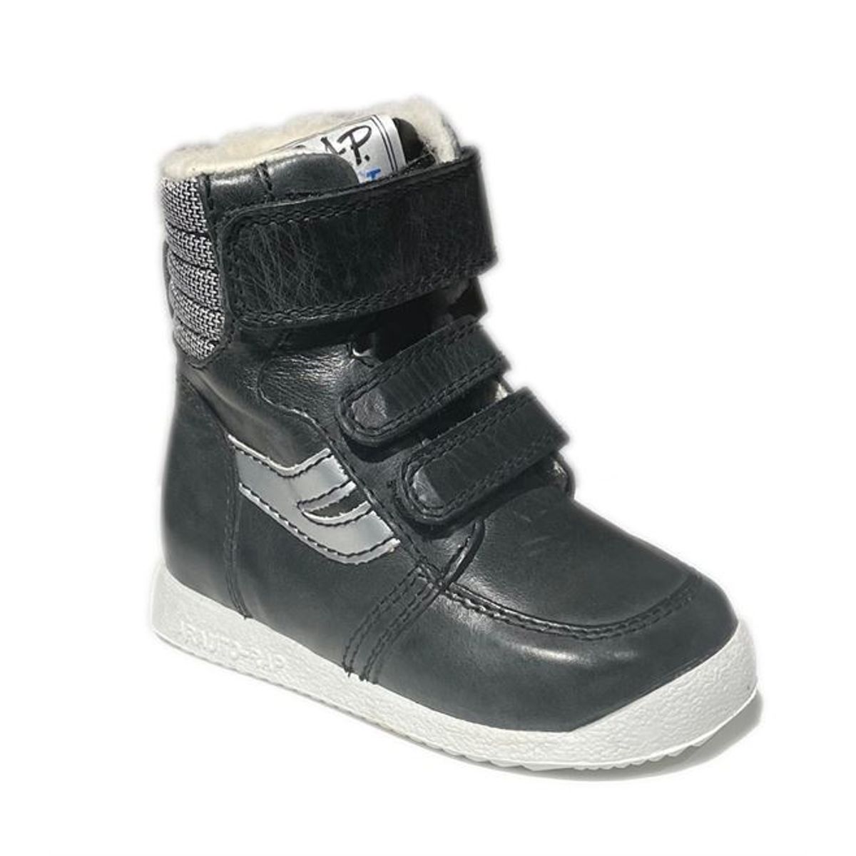 Arautorap (RAP) sporty velcro vinterstøvler, grey java