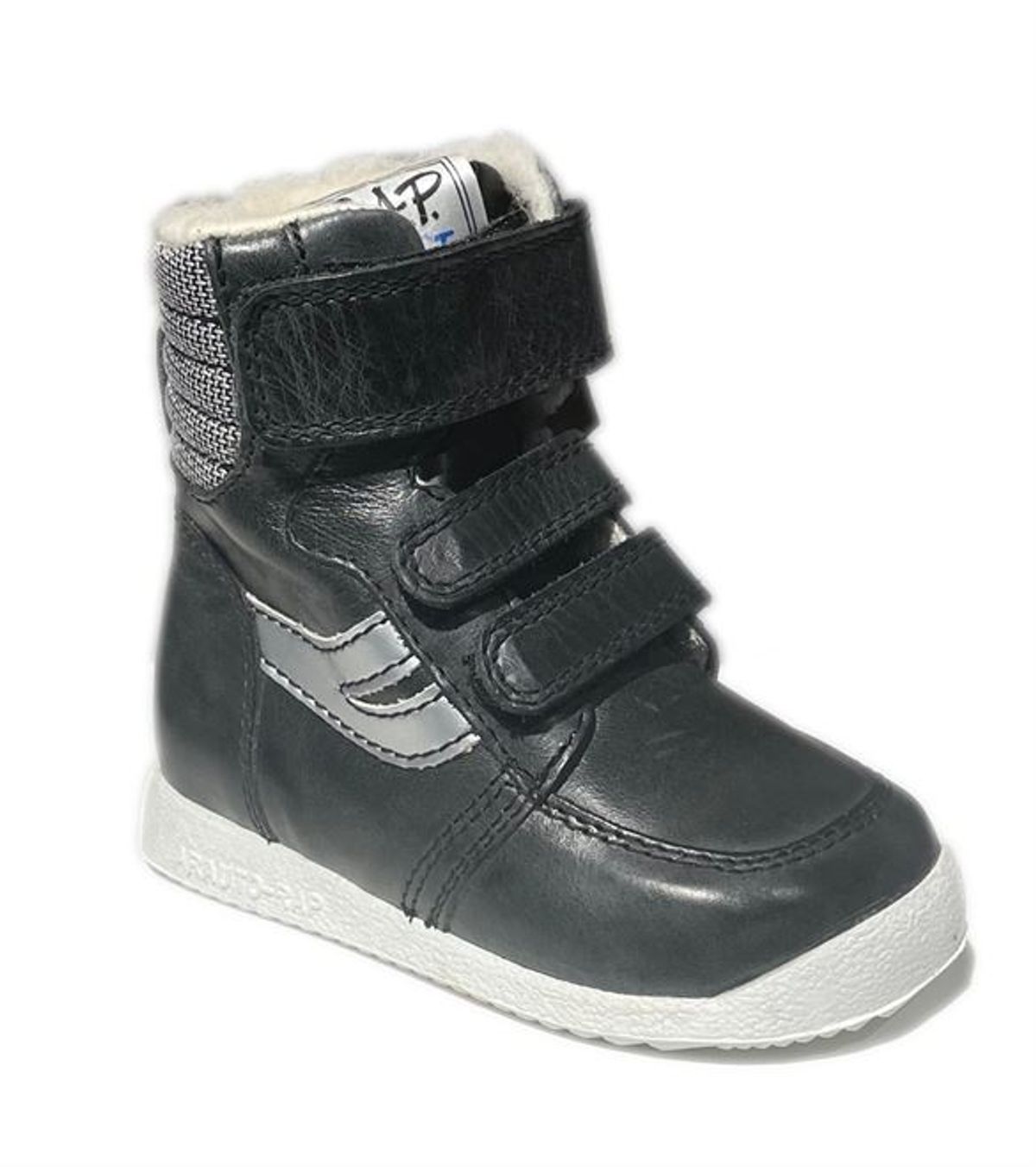 Arautorap (RAP) sporty velcro vinterstøvler, grey java