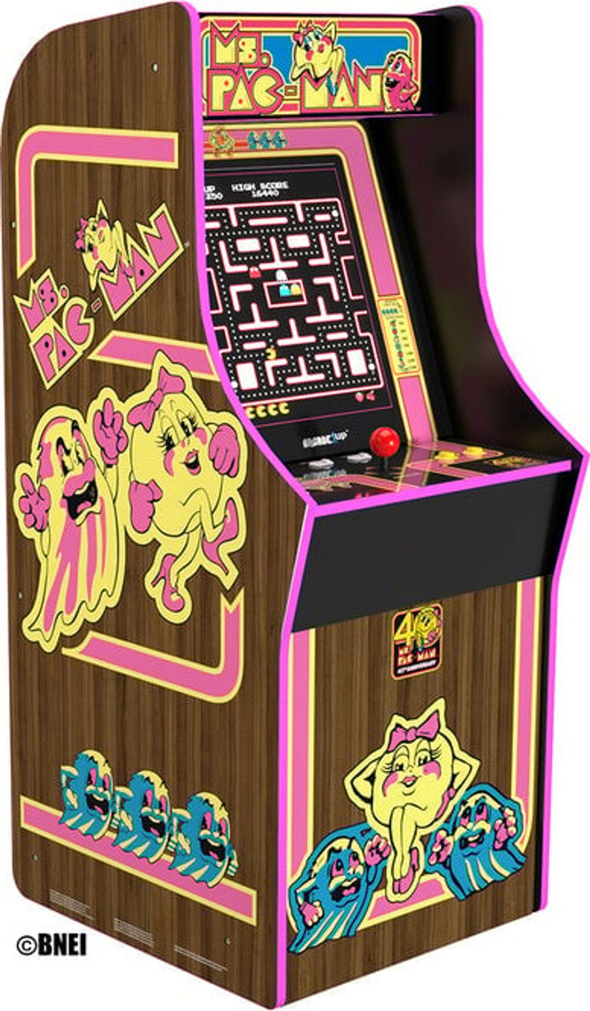 Arcade 1 Up - Ms. Pac-man 40th Anniversary Arkademaskine