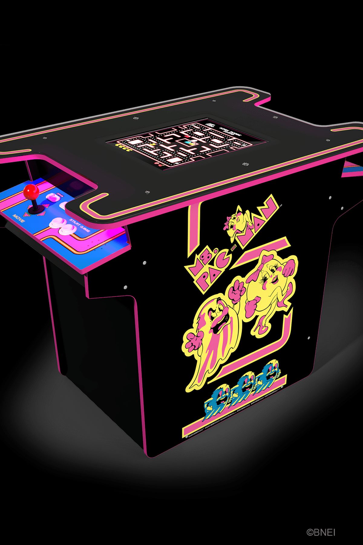 ARCADE 1 UP MS. PAC-MAN HEAD-TO-HEAD TABLE