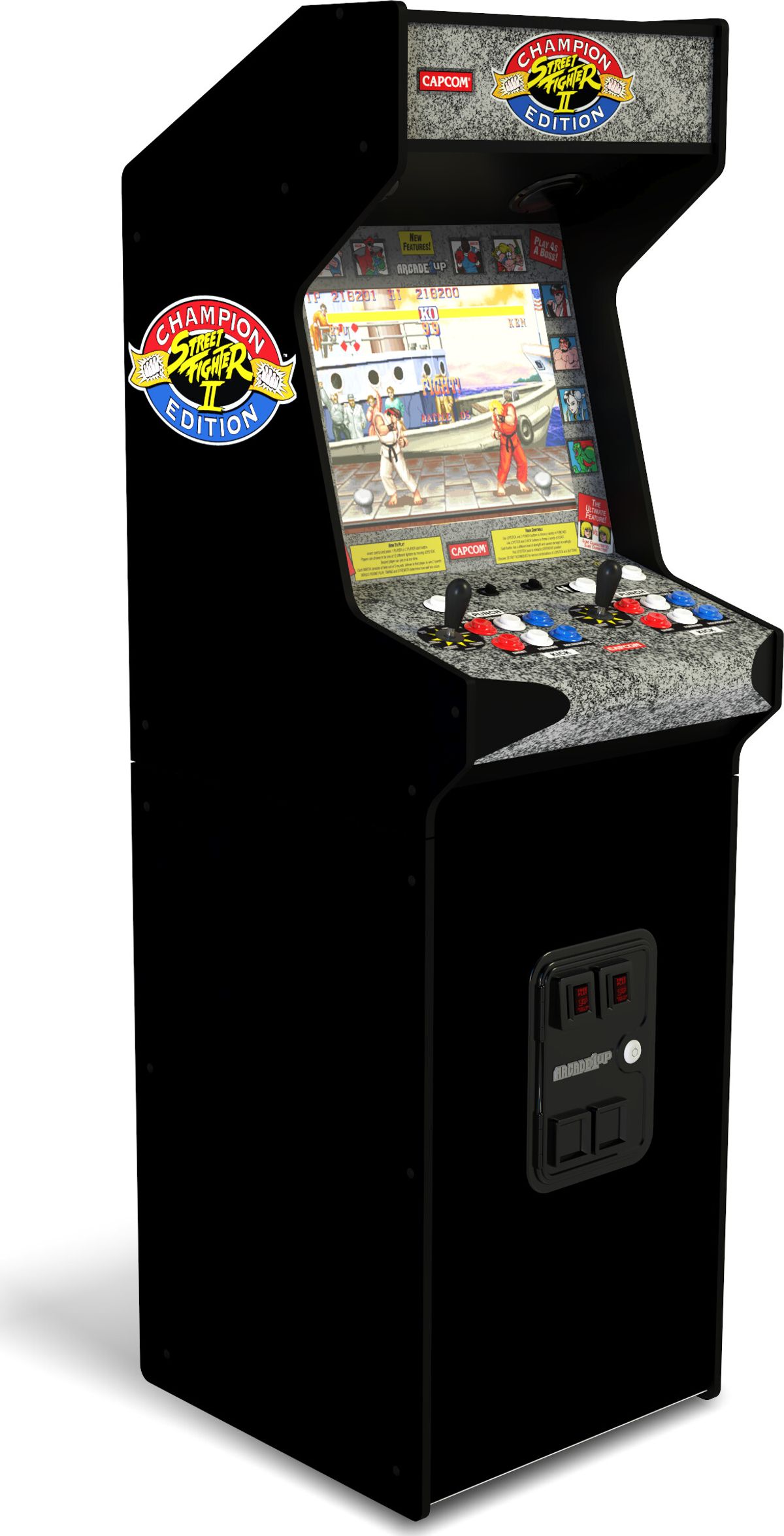 Arcade 1 Up - Street Fighter Deluxe Arkademaskine - 14 Spil