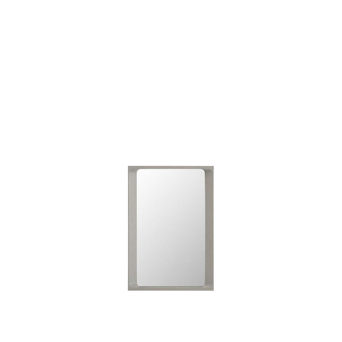 Arced Mirror, 80x55 fra Muuto (Light grey)