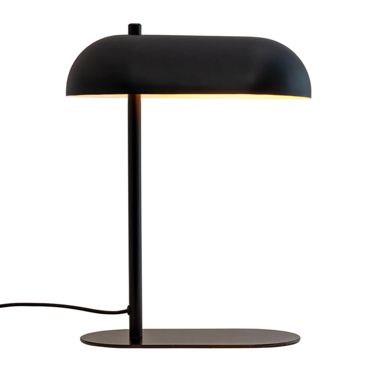 Arch bordlampe, mat sort