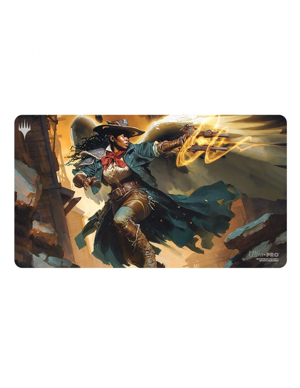 Archangel of Tithes Playmat - Outlaws of Thunder Junction - Magic The Gathering - Ultra Pro