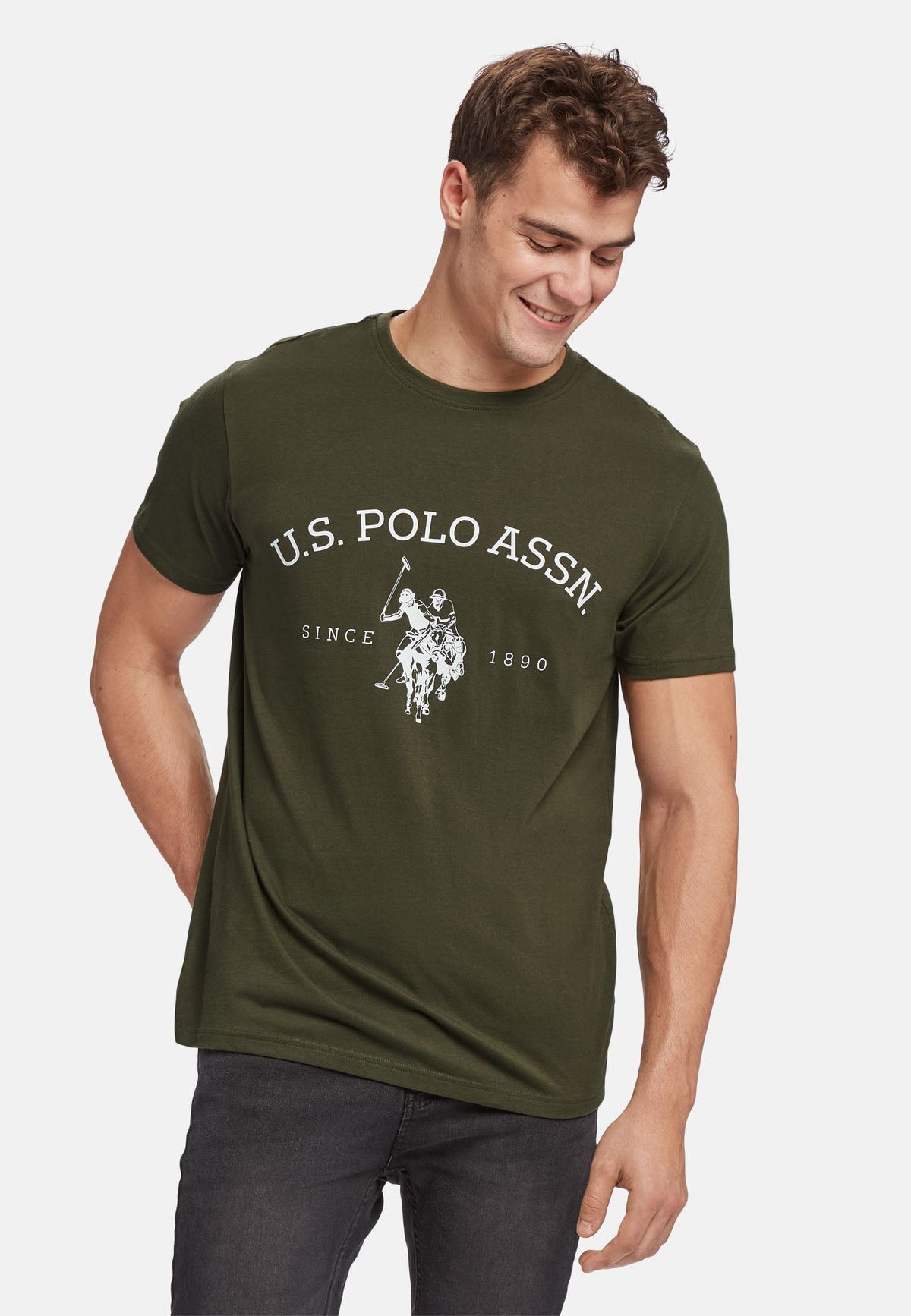 Archibald T-shirt - U.S. Polo Assn - Herre - L