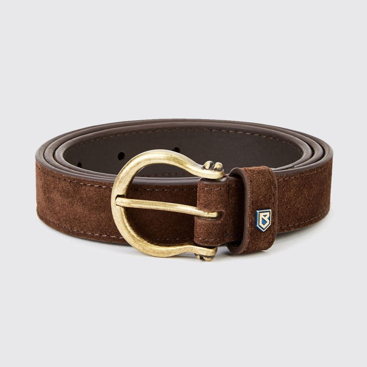 Archway Ladies Belt bælte, ruskind, cigarbrun - 34-36