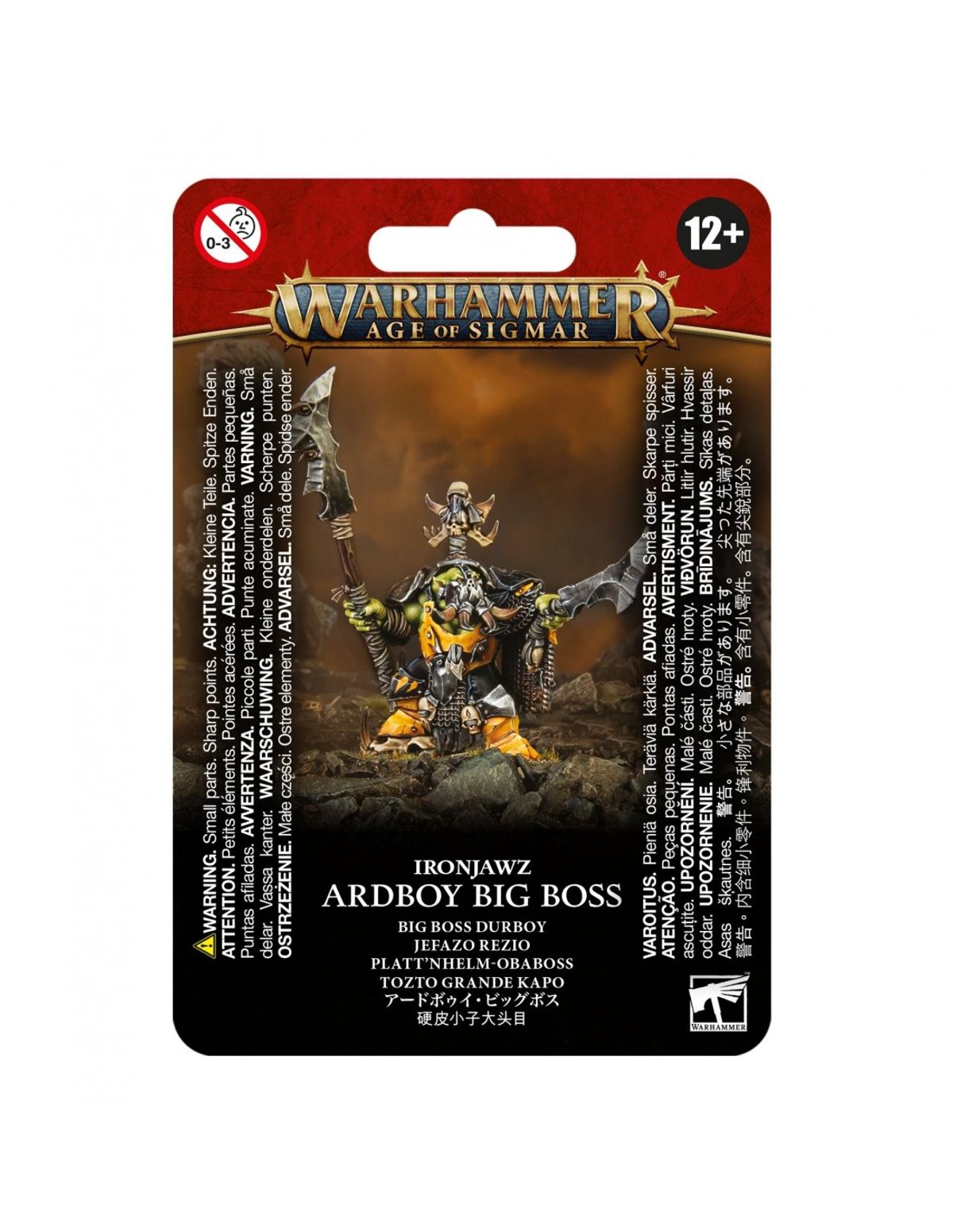 Ardboy Big Boss - Orruk Warclans - Age of Sigmar - Games Workshop