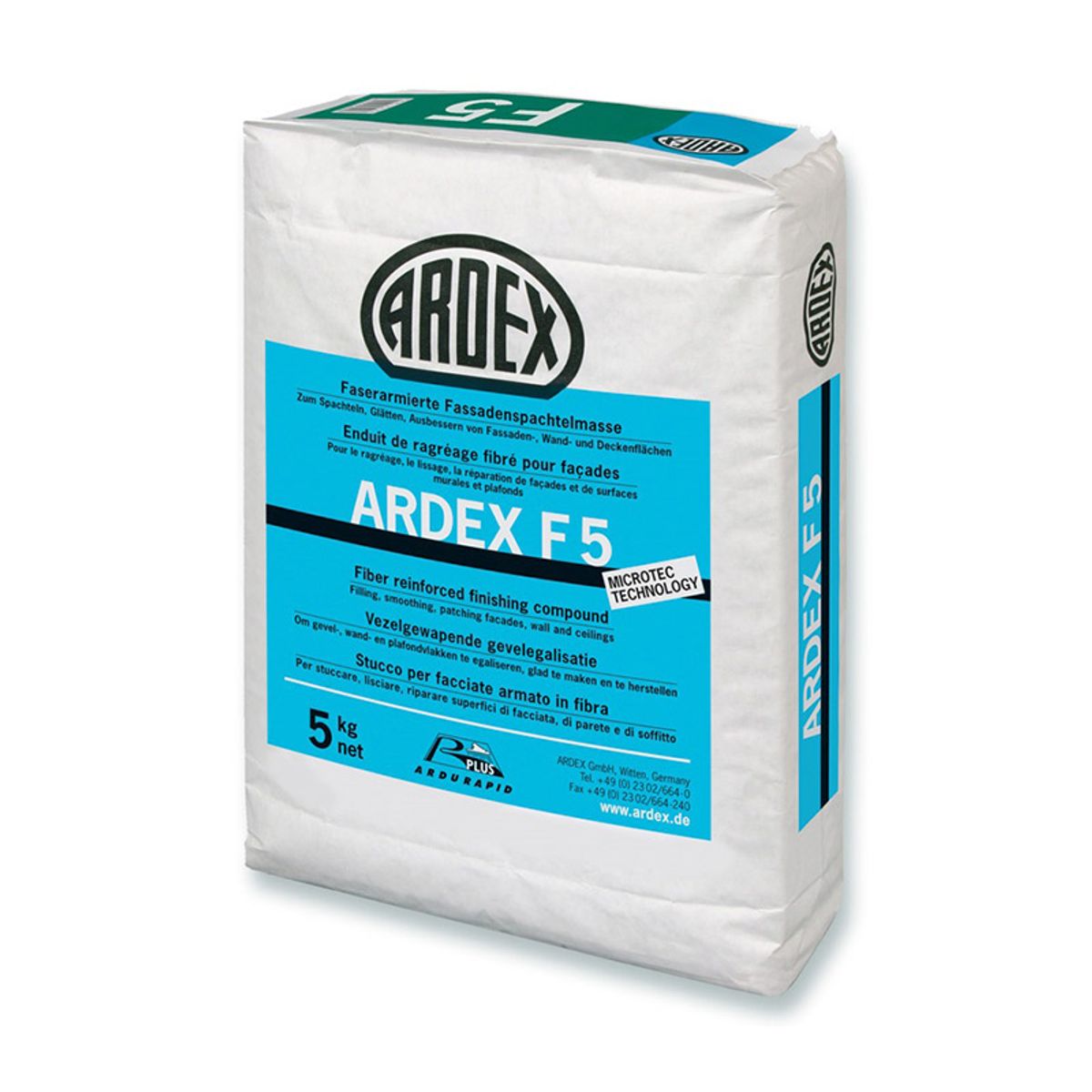 Ardex F 5 (5 kg) - Spartelmasse 12,5 kg