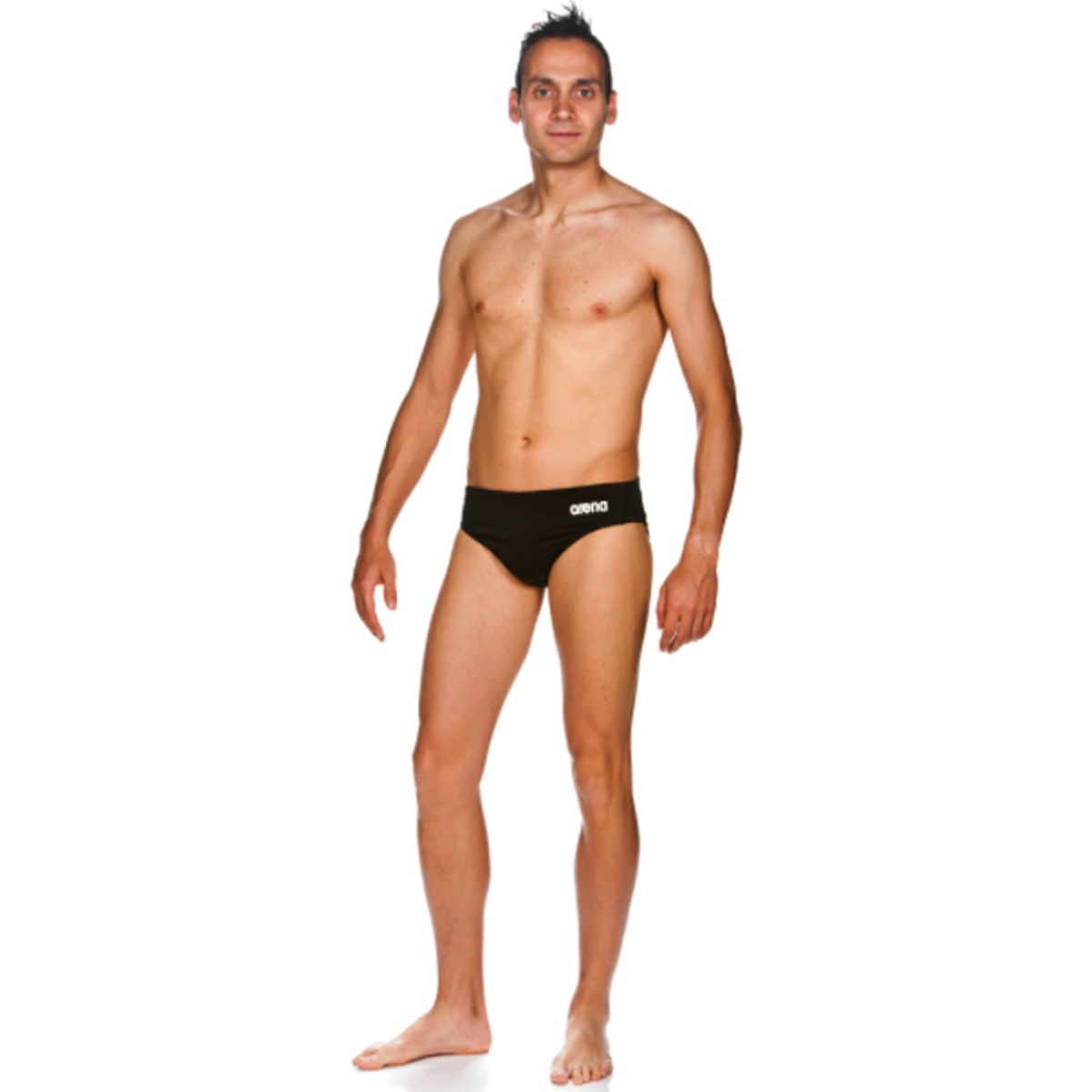 Arena Solid Brief Badebukser-100