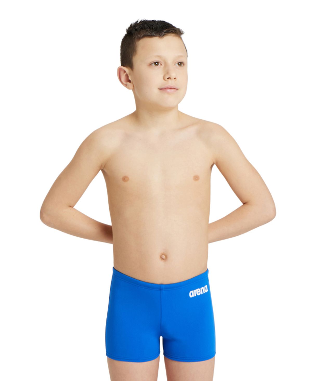 Arena solid short junior badebukser royal