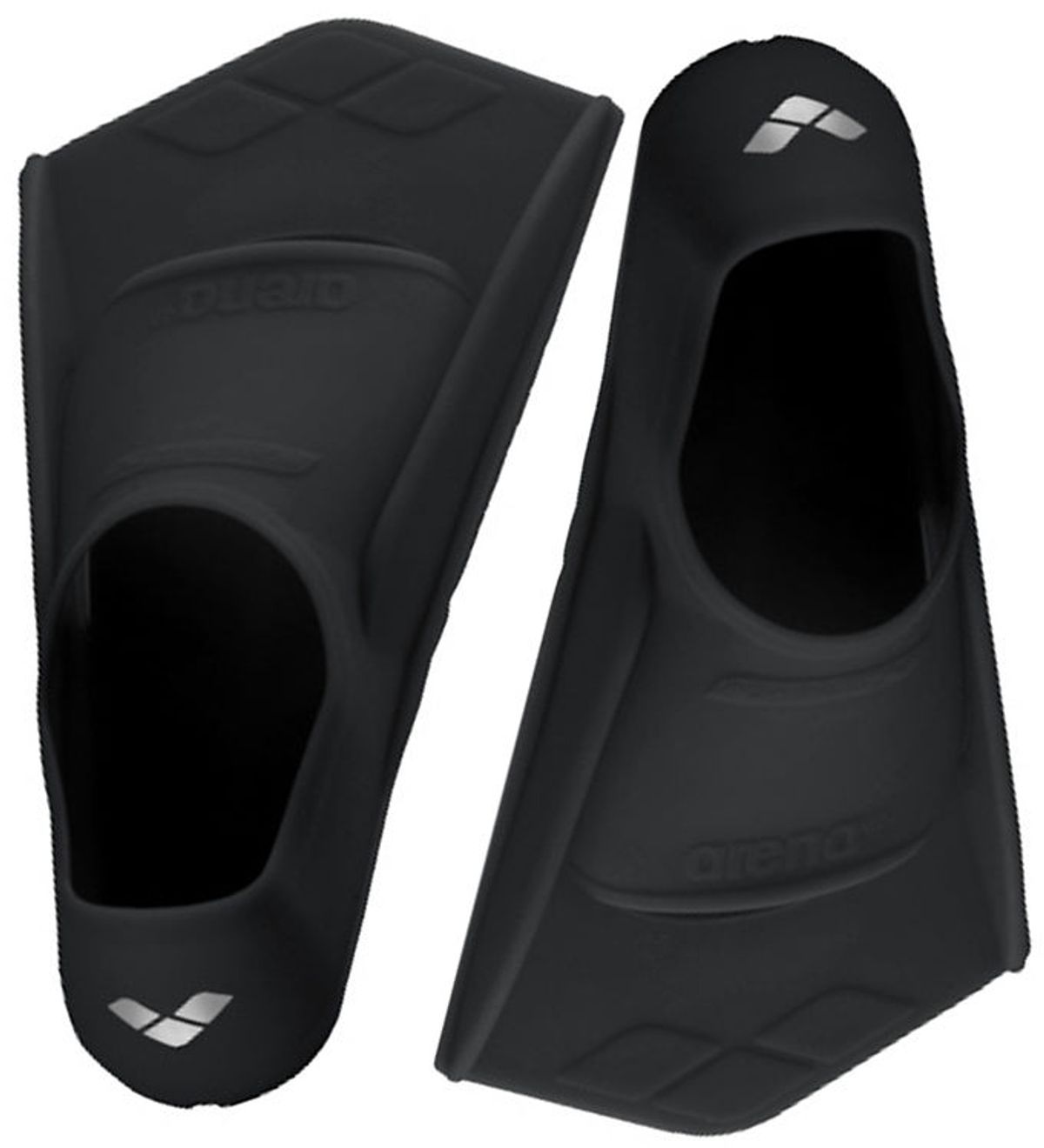 Arena Svømmefødder - Powerfin - Black/Silver