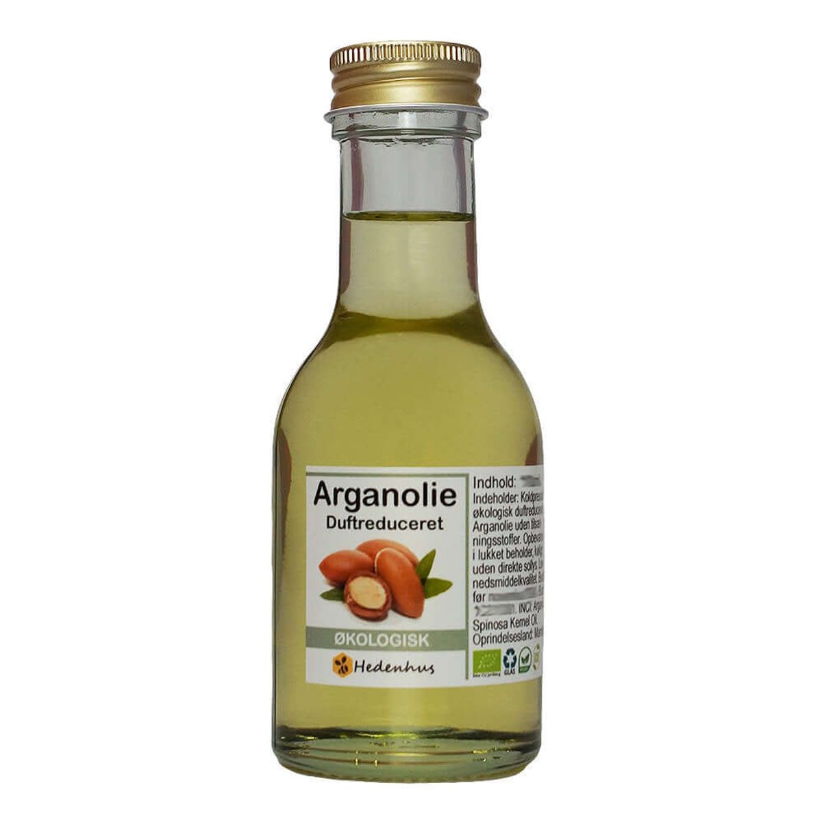 Arganolie, Duftreduceret - Økologisk - 2,5 liter