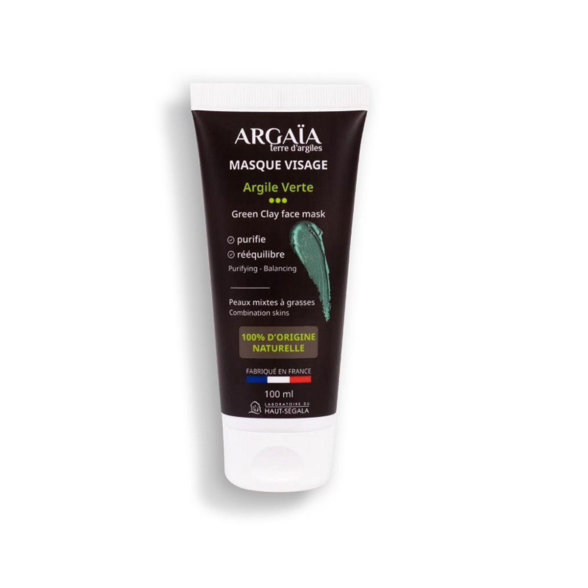 Argaïa - Natural Green Clay face mask