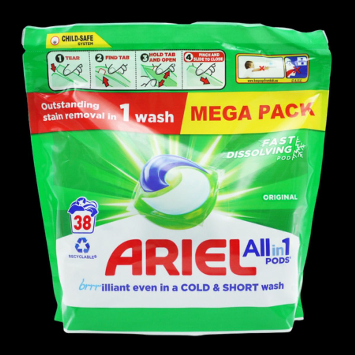 Ariel Original All-In-One Vasketabs - 38