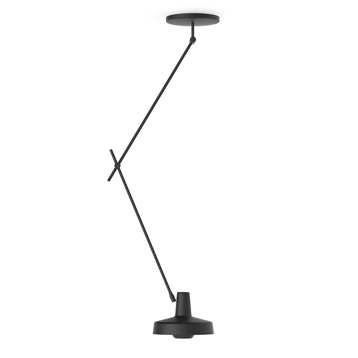 Arigato Long Loftlampe fra Grupa (Sort)