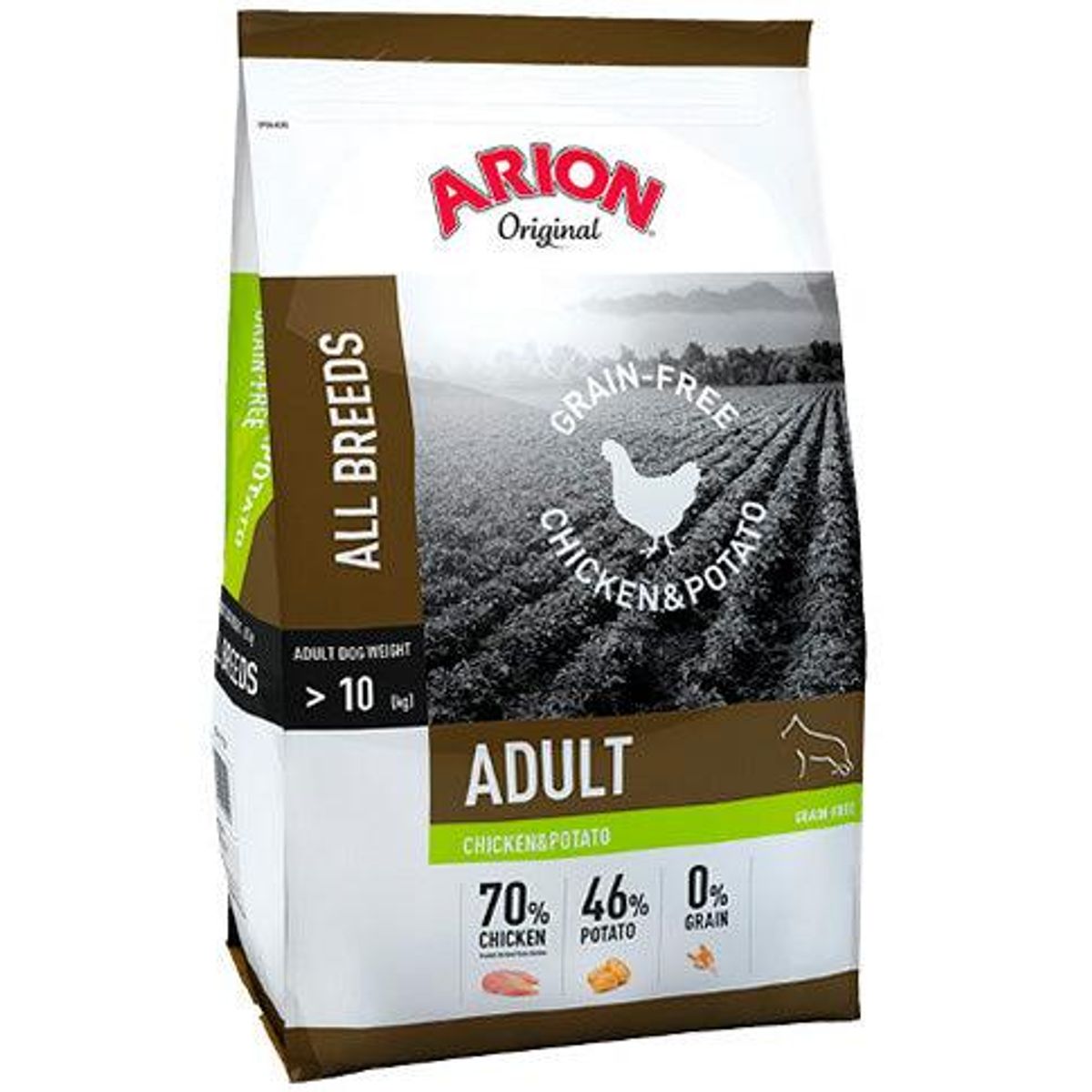 Arion No Grain Chicken & Potato - 12 kg