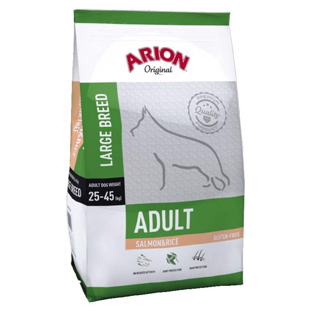 Arion Original Adult Large Laks & Ris, 12 kg