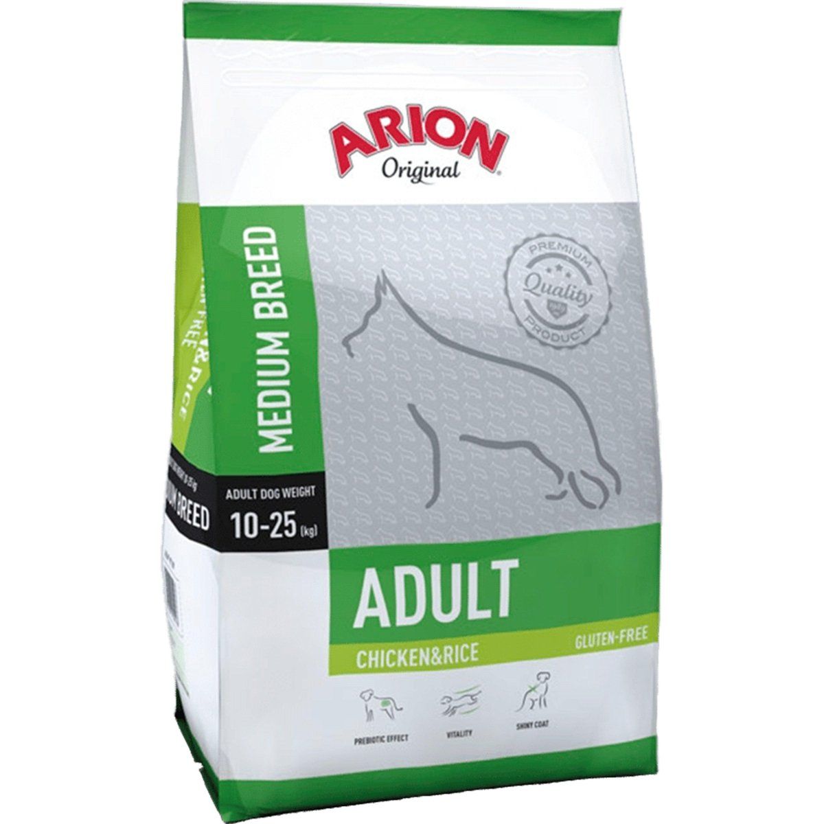 Arion Original Adult Medium Kylling & Ris - 12 kg