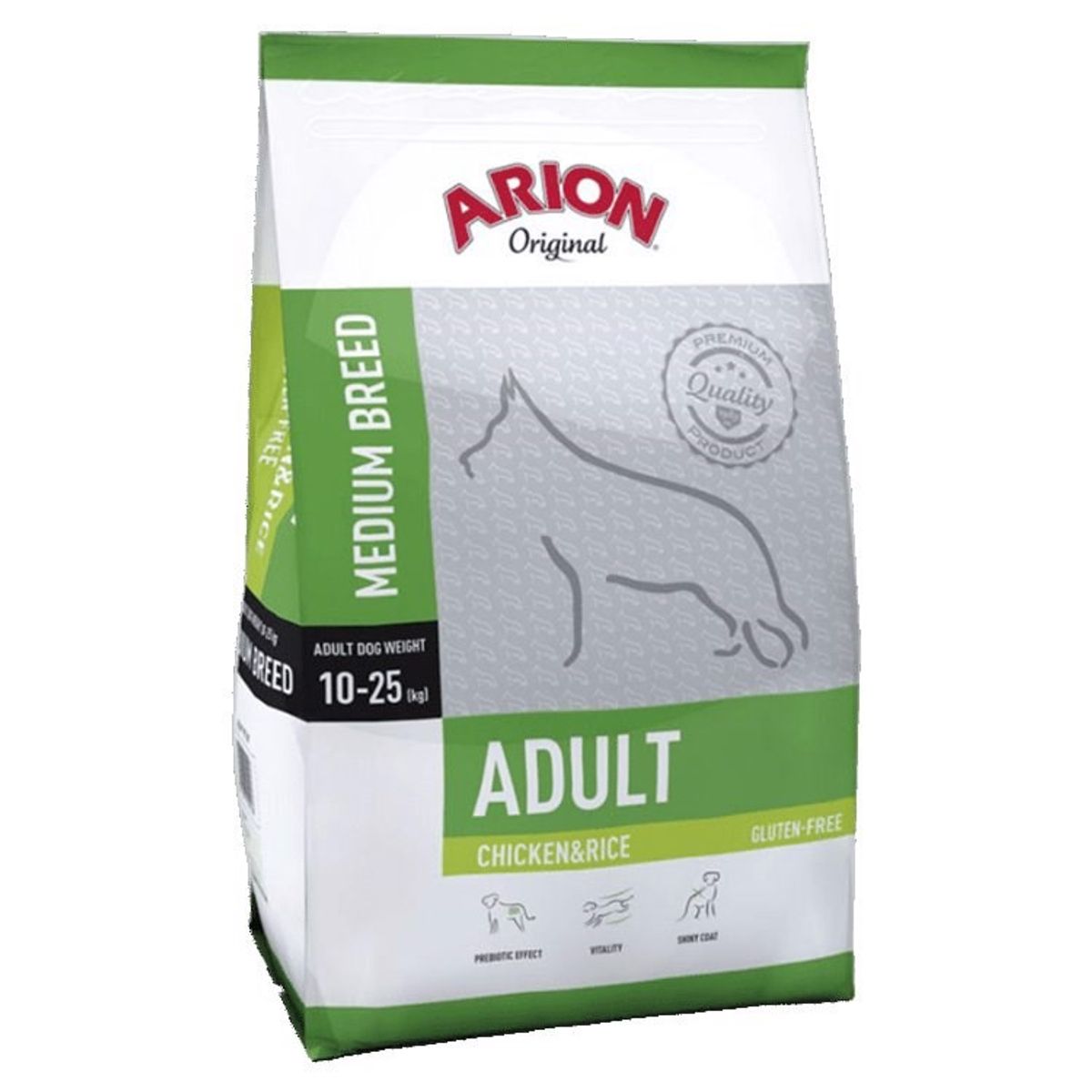 Arion Original Adult Medium Kylling & Ris, 12 kg