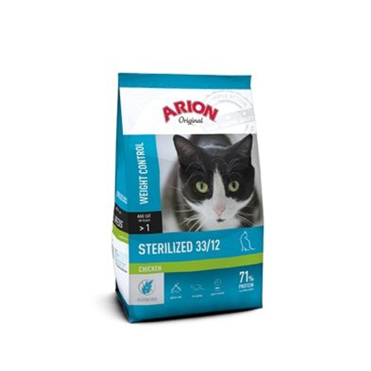 ARION ORIGINAL CAT STERILIZED CHICKEN - 7,5 kg