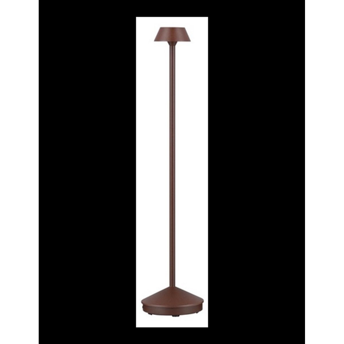 ARION Udendørs bedlampe i aluminium med spyd H50 cm 4W LED - Mat rust