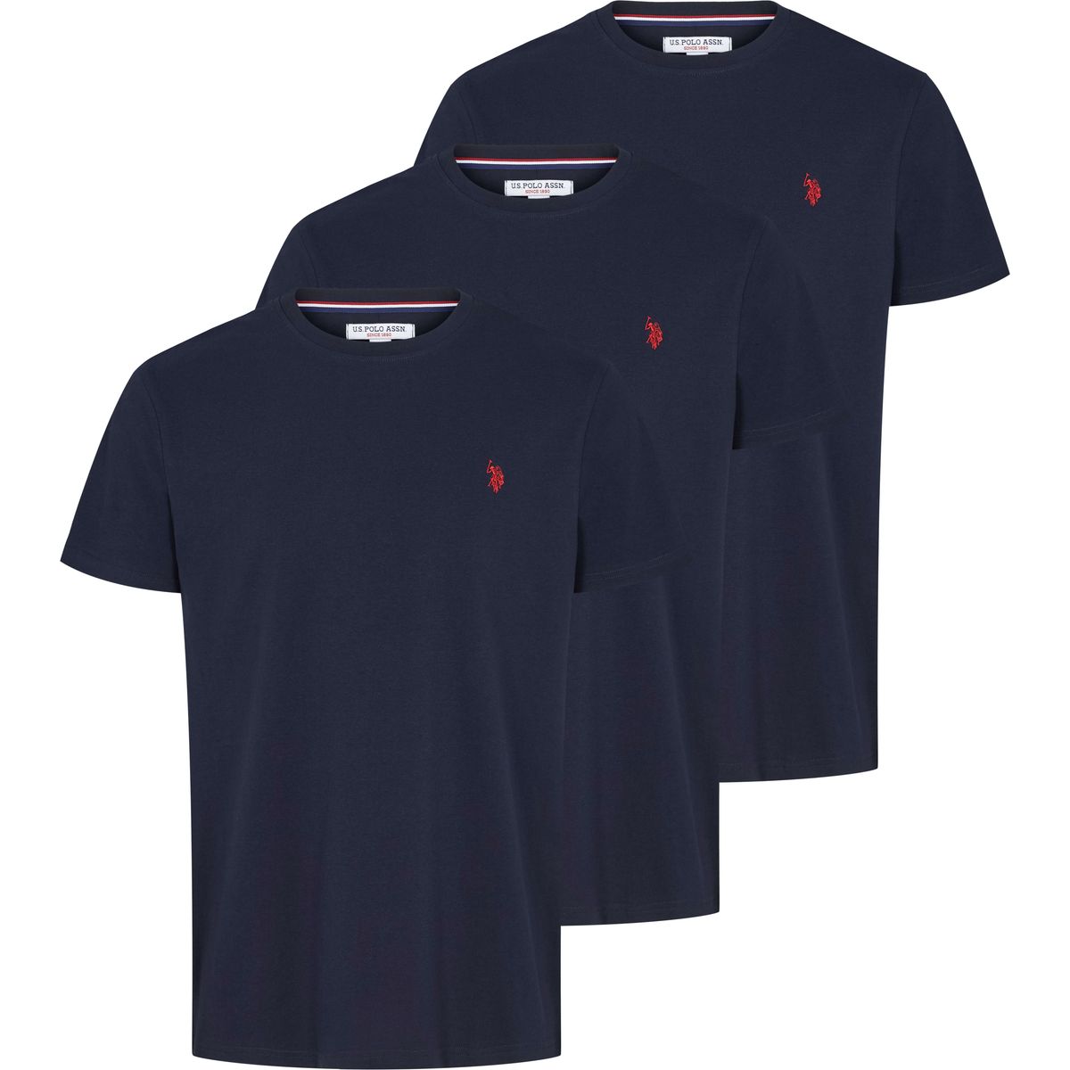 Arjun 3-pack T-shirts - U.S. Polo Assn - Herre - L