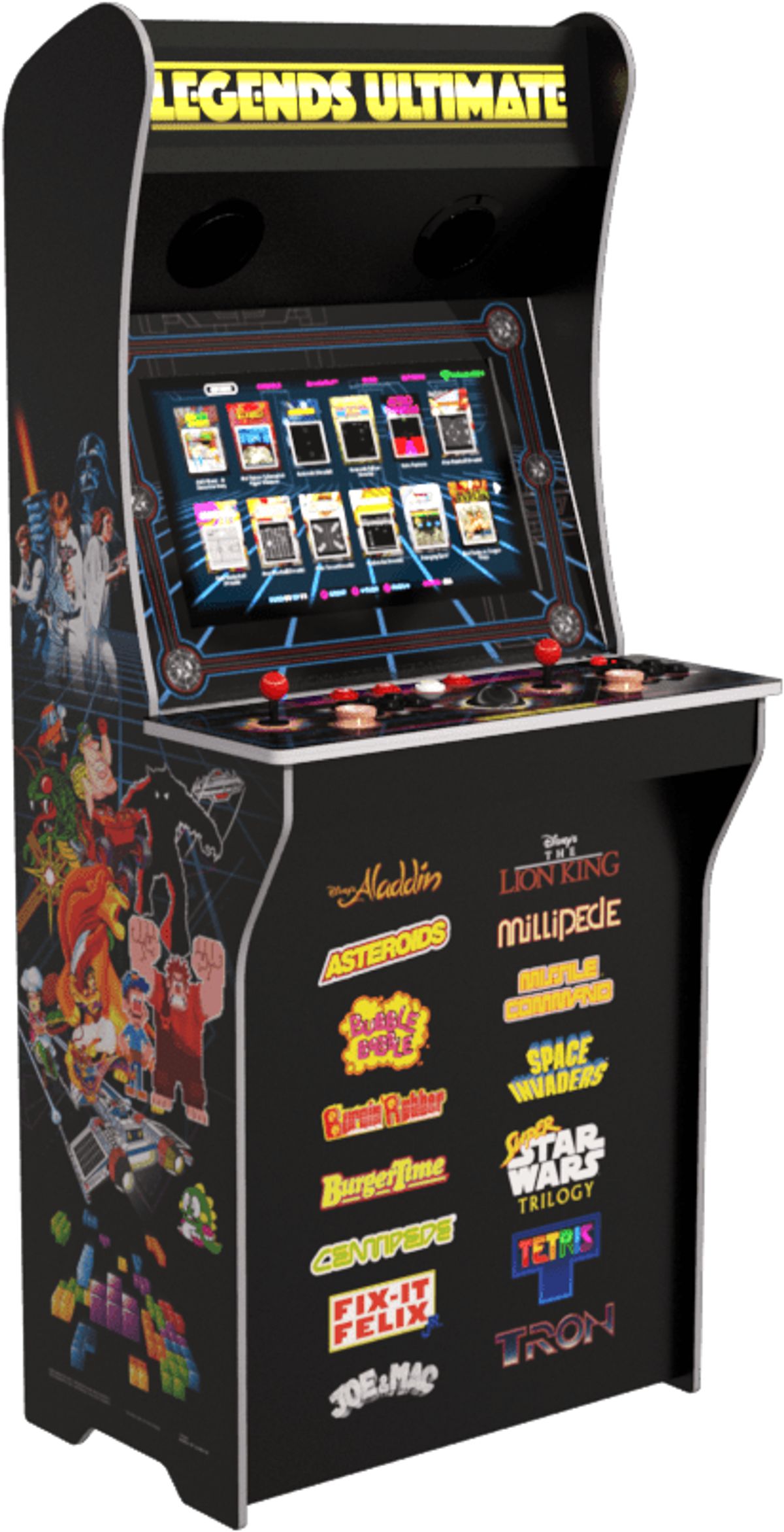 Arkademaskine - AtGames Legends Ultimate Arcade 1.1 (300 spil) incl Pinball Kit