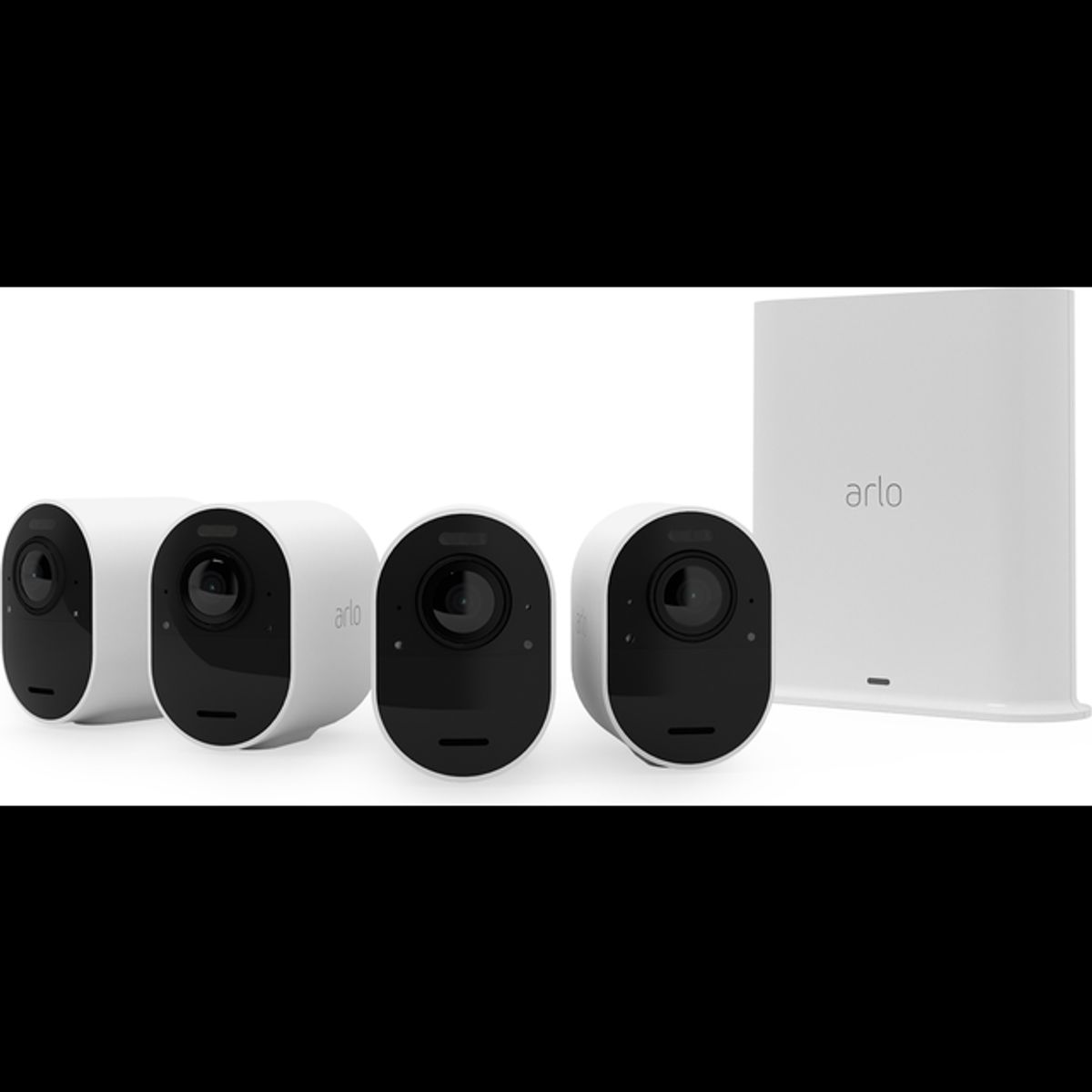 Arlo Ultra 2 Overvågningskamera - 4-pak - Hvid